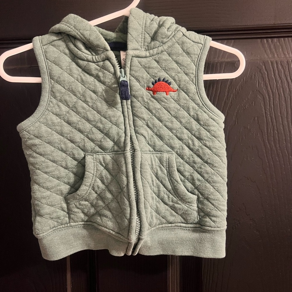 Carters dino vest